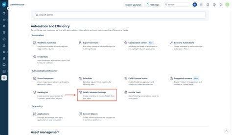 Using email commands right inside tickets .